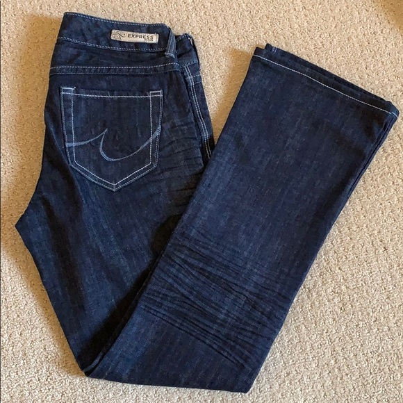 Express Eva fit curvy boot cut jean